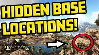 ARK - 5 STILL HIDDEN BASE LOCATIONS IN 2023! (RAGNAROK)