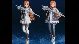Sword Art Online Fractured Daydream 2 unlockable outfits and weapon