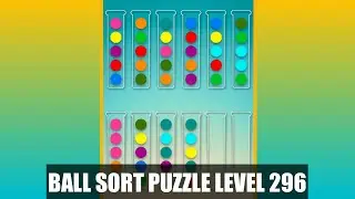 Ball Sorting Puzzle Game Level 296 | Ball Sort Puzzle Level 296 | GamingOn