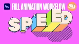 Kinetic Type Animation | After Effects Animation Workflow 1/3