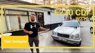 1997 MODEL W210 MERCEDES E220 DIESEL ELEGANCE PAKET ALINIR MI ? ||| GÜNLÜK SÜRÜŞ VE SOHBET.