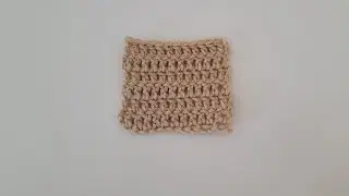 How to Make Double Crochet Stitch - Step by Step - Absolute Beginner