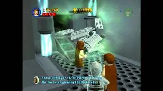 LEGO Star Wars Walkthrough Episode 1 Chapter 1 Negotiations