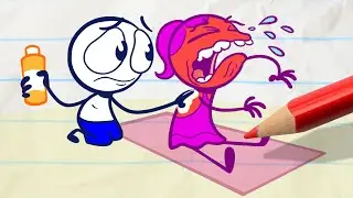 Pencilmate's Hot Summer | Animated Cartoons Characters | Animated Short Films | Pencilmation