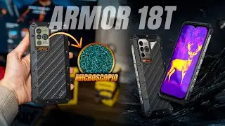 Este Teléfono tienes CÁMARA TÉRMICA  y MICROSCOPIO | Ulefone Armor 18T Ultra Análisis