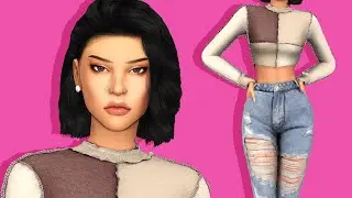 the sims 4 cas: kendall | cc list & sim download