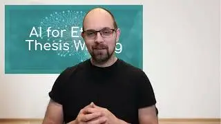 AI for Ethical Thesis Writing: General Introduction
