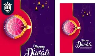 Happy Diwali Celebrations Poster Design in | Photoshop 2021 Tutorial |