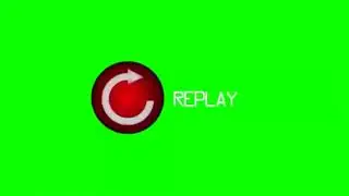 Efeito Replay Piscando - Flashing Replay Effect [Fundo Verde - Chroma Key]