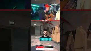 Is he fighting?! 😅 #callofduty #nadeshot #ranked #funny #mw3