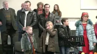 29.01.2017 Утреннее Богослужение, гости из с.Каменское Молитва над Поляковым Андреем