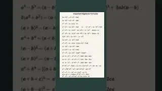 Algebra#Algebraic formulas#class 9th#Exam  test guide