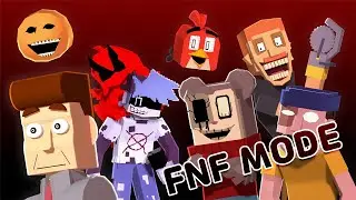 🎶Lyrical Mayhem v2 All Animated | Lyric FNF Song Mega Mix - FNF MODE🎤