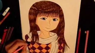 Anime Draw - drawing a girl