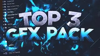 TOP 3 BEST GFX PACK PHOTOSHOP #1 |AnthonyGFX