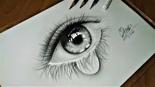 Cara menggambar Mata Realistik [TUTORIAL]