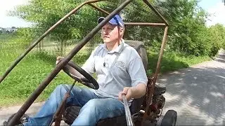 Самодельный Багги и мопед Карпаты 2