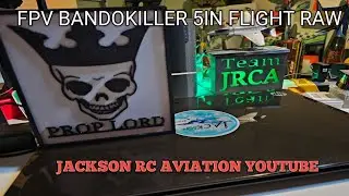 BANDOKILLER 5IN FPV RAW FLIGHT #aviation