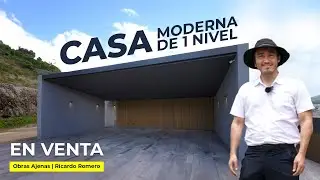 CASA MODERNA DE 1 NIVEL EN VENTA | OBRAS AJENAS | Ricardo Romero