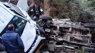 सप्ताह भर बाद भी बर्फ़ न हटाने से संगड़ाह की सड़कों पर 24 घंटे मे हुए 3 Accident