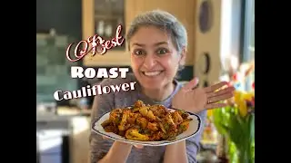 MOST DELICIOUS ROAST CAULIFLOWER SABJI | Vegan Cauliflower recipe | Gobhi masala | Food with Chetna