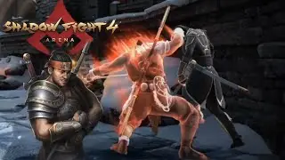 GAMEPLAY SHADOW FIGHT 4 lowlevel vs highlevel