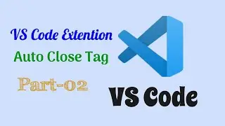 How to Add Auto Closing Tag Extension  VS Code  bangla tutorial | Part-02