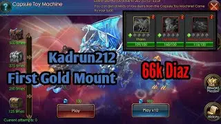Kadrun212 : GM Pertama 😁😁 (Yhorm Gold Mount) | Capsule Toy Machine Event