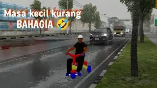 MOD BUSSID SEPEDA ANAK RODA TIGA 🤣