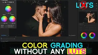 How do I Professionally color grade my Pre wedding video WITHOUT LUTS in Premiere Pro cc 2022 ?
