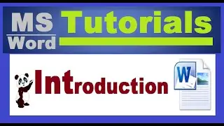 Introduction of ms word interface