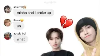 skz texts: minsung broke up? 💔