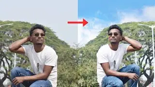 How to add sky in photo with poco | Easy tricks to add sky with your mobile - QK Pictures