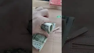 Wallet Full of Cash at Goodwill