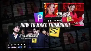 HOW TO MAKE THUMBNAIL FOR EDIT TUTORIAL CHANNEL | PICSART | CAPCUT TUTORIAL