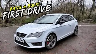 BANG FOR BUCK.. EPIC *FIRST DRIVE* IN THE SEAT LEON CUPRA 290!