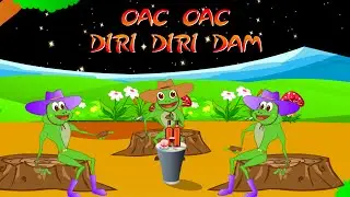 Oac oac diri diri dam | Cantece copii | Frog's Song in Romanian