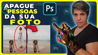 REMOVA PESSOAS E OBJETOS USANDO O PHOTOSHOP E DE BONUS UM OUTRO MODO FÁCIL SEM PROGRAMAS