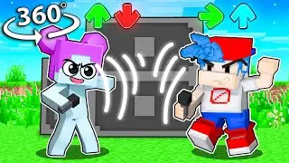 Pibby VS Boyfriend in Friday Night Funkin 360° VR Minecraft!