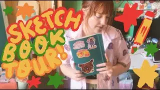 it's a sketchbook tour! ✏️ 👀