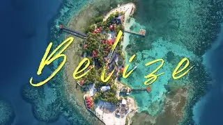 Ray Caye Island Resort - Belize paradise island shot with Mavic 2 Pro and Panasonic GH5