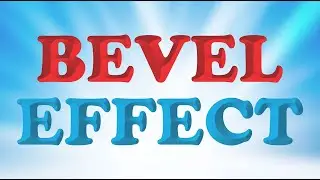 How to use bevel effect on text in CorelDRAW  (Bevel Effect In CorelDRAW)
