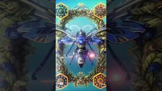 Bee-lieve it or Not: The Amazing Story of Bee Metamorphosis! 🌷🐝 #bee #transform #ai #art