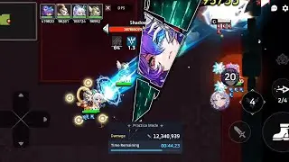 Guardian Tales - Water Ranged vs Shadow Lv100 (Guild Raid)