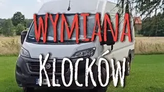Wymiana klocków hamulcowych w nowym ducato w półtora minuty 😁