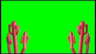 Sky dancing green screen animation video| Editor G