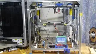 CoreXY 3DプリンタZ軸をベルトドライブ化17(動滑車採用)。Belt Drived Z Axis with CoreXY 3D Printer 17(adopts Movable Pully)