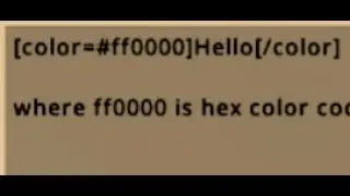 Color text in Mail in game Game of Thrones: Winter is Coming