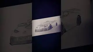 Car Sketch 🏎️ #shorts #car