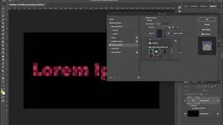 Photoshop CC - Layer Effects - Pattern Overlay